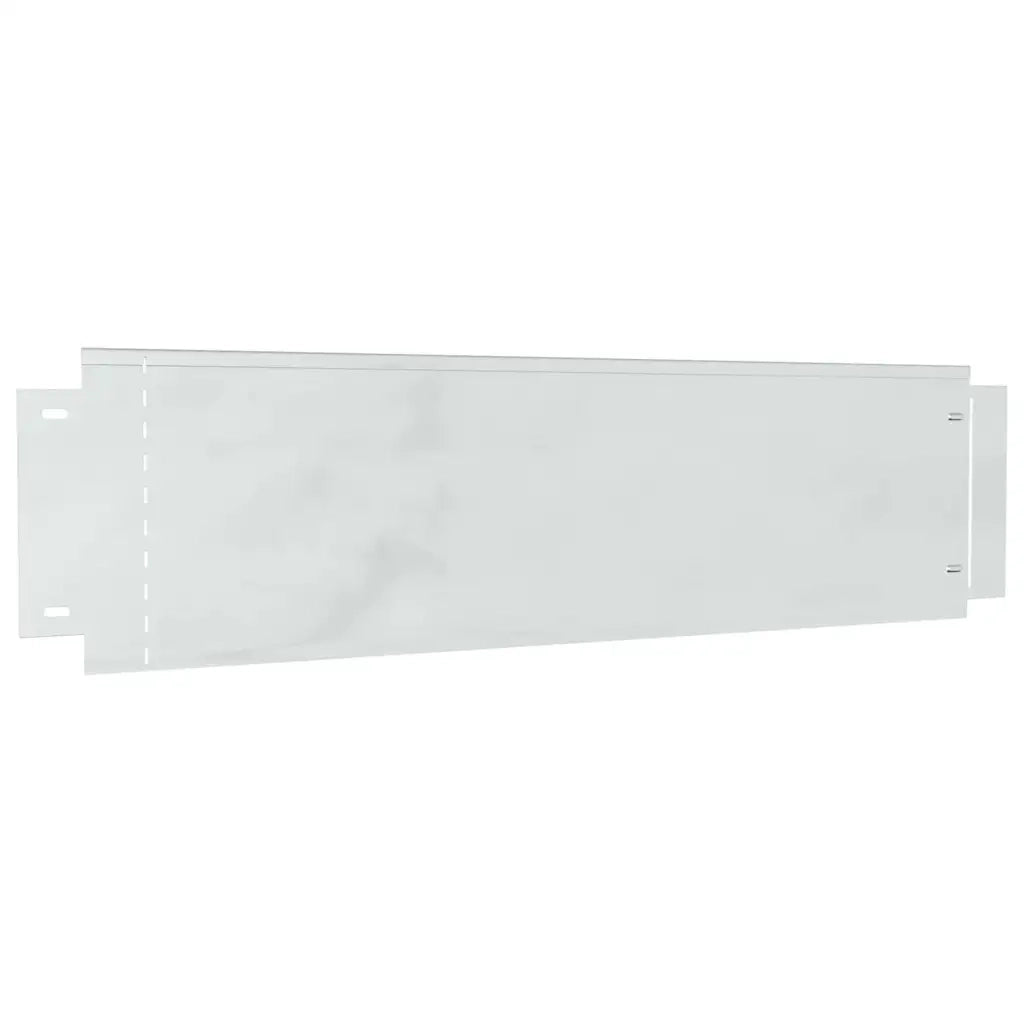Bordure per prato 30 pcs Argento 100 x 25 x 0,07 cm