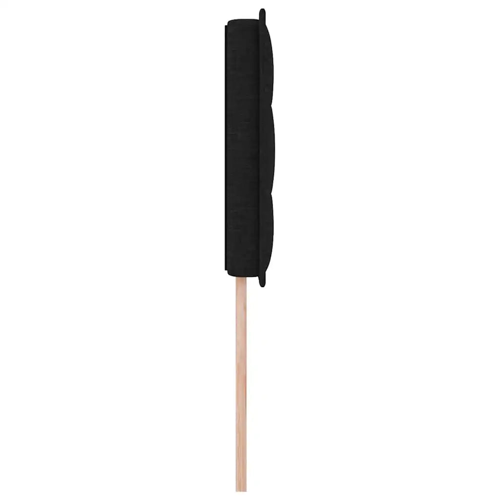 Testiera | Testata Nero 90 cm Tessuto