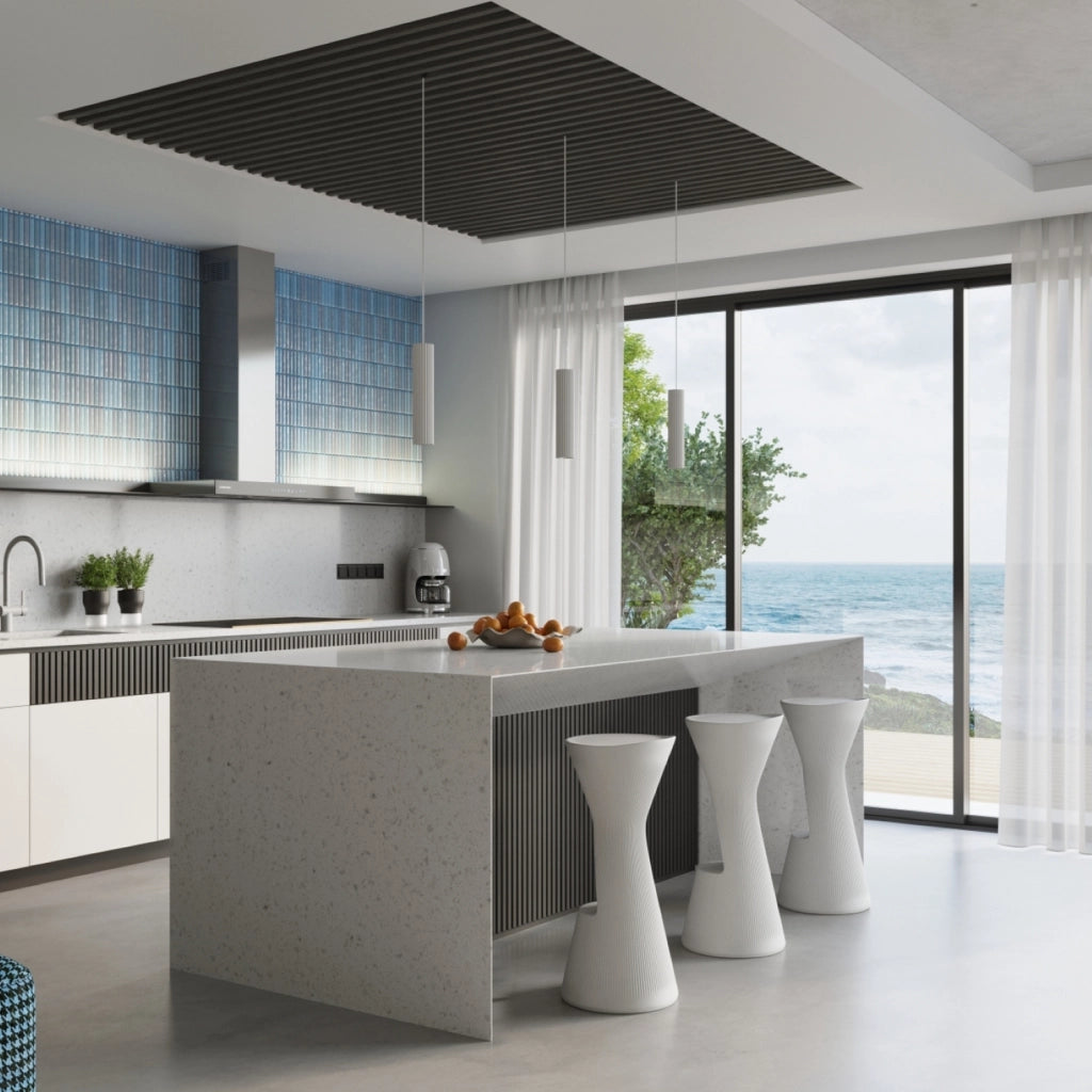 Lampada da soffitto KARBON 60 bianco