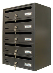 1pz alubox cassetta cubo/r 5 posti ghisa cod:ferx.93239