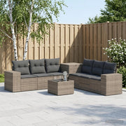 Set di divani 8 pz Grigio e Grigio Scuro 3448492