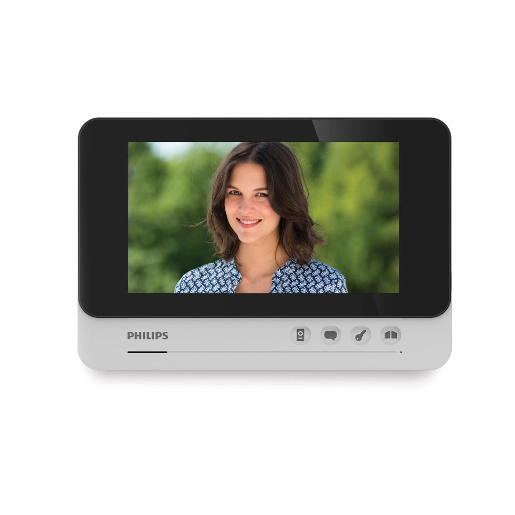 Videocitofono a 2 fili Monofamiliare  Schermo 7" a colori con visione notturna -Philips WelcomeEye Lite 531037