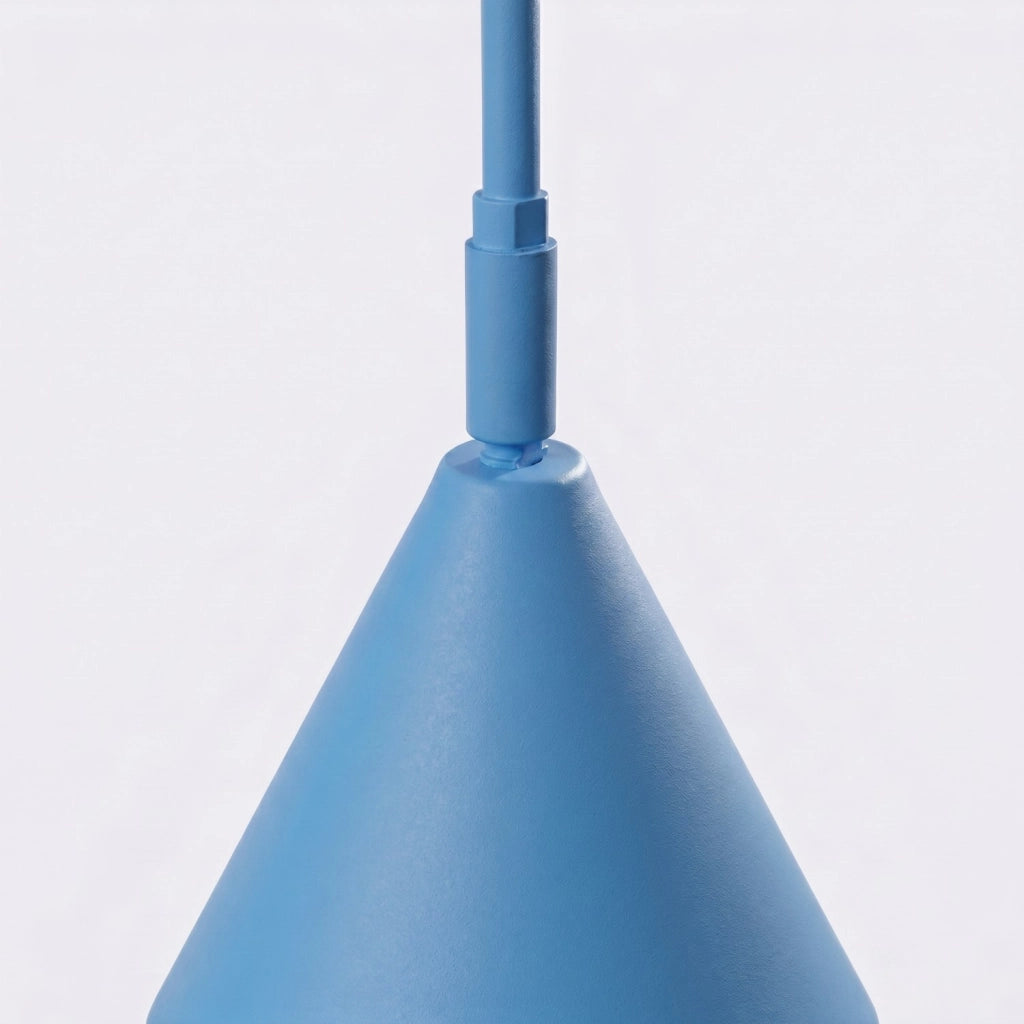 Lampada da terra NOX azzurro