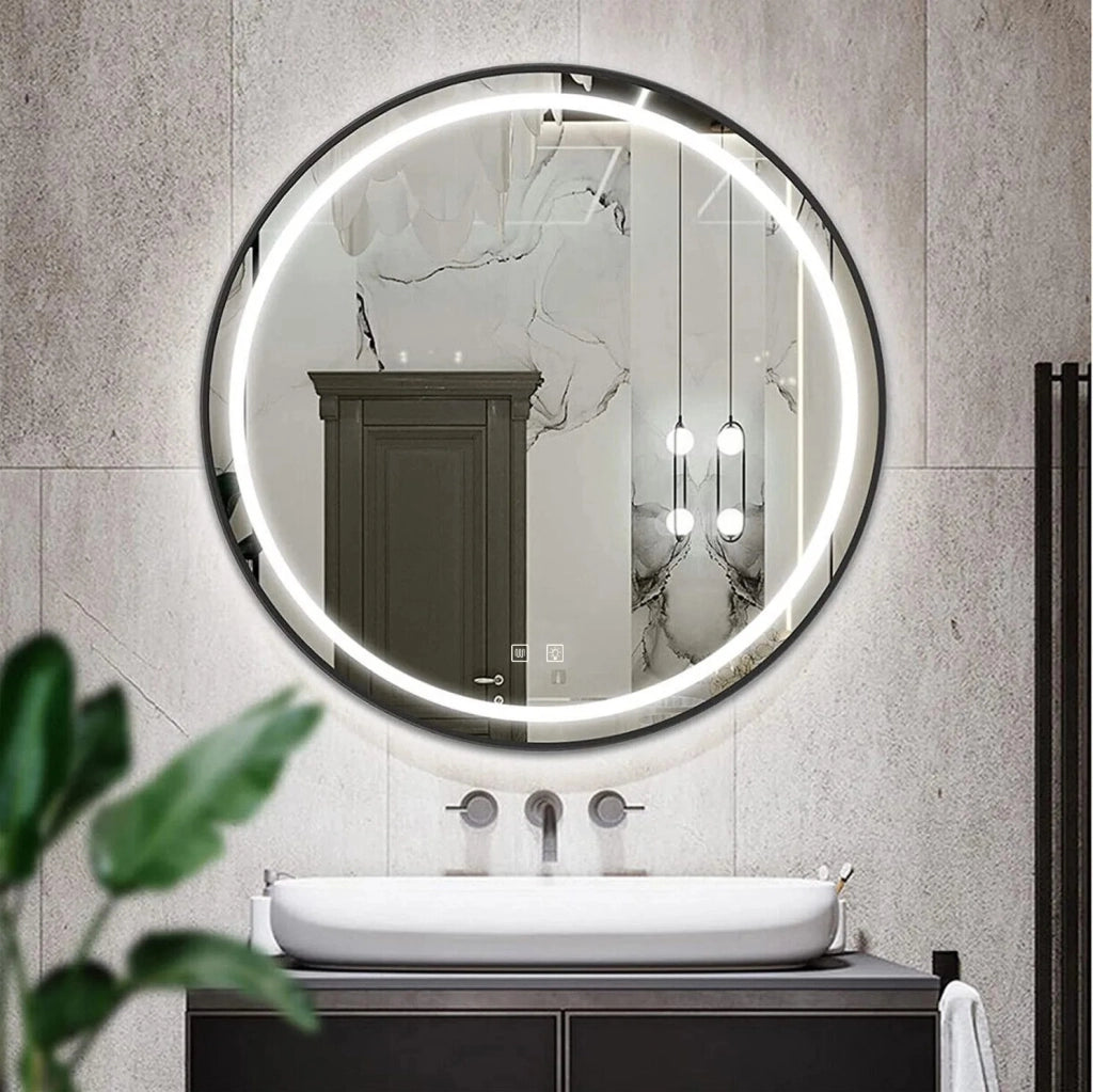 Specchio Led 60cm Mmj Black