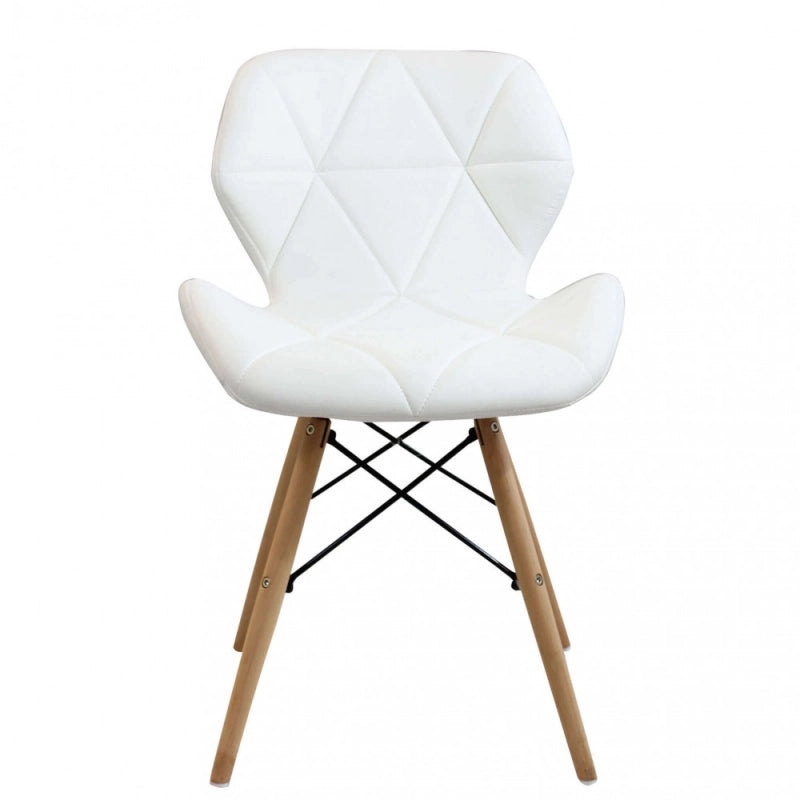 Set di 4 SEDIE ANNAPOLIS BIANCA