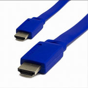 Trade Shop - Cavo Hdmi-hdmi Full Hd 1080p Piatto 24k Tv Xbox Video 5metri Maxtech Hdmi-hi5.0m -