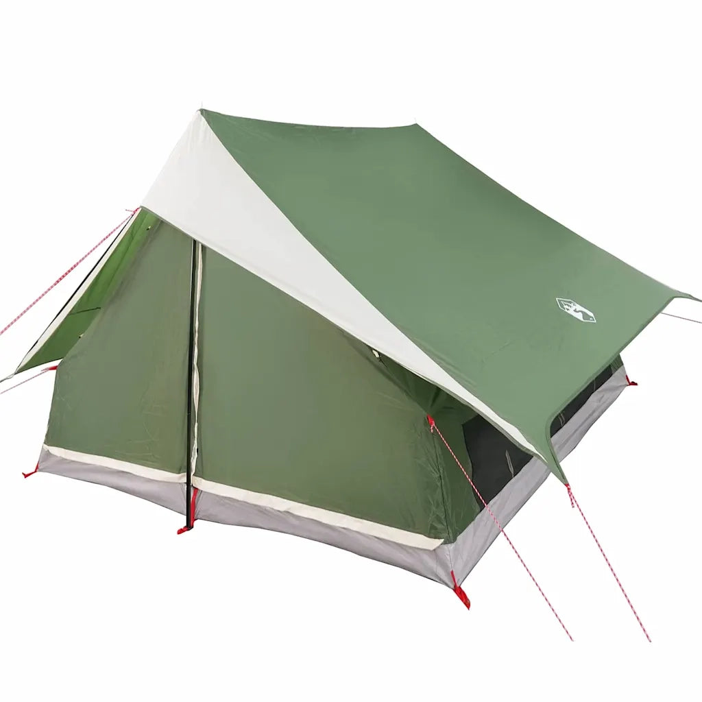 Tenda Familiare con tetto Verde e Bianco 315 x 286 x 200 cm 4100679