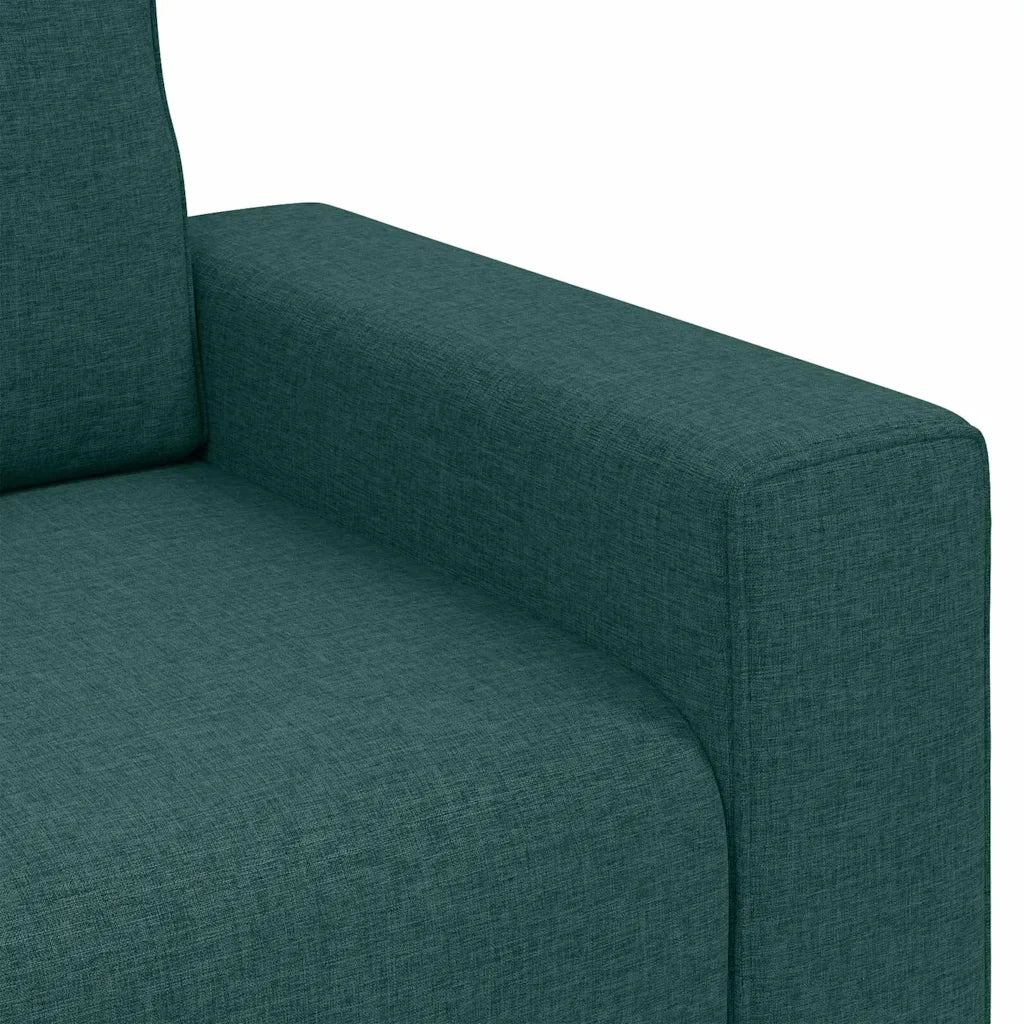 Poltrona | Sedia Relax Sofa Verde Scuro 100 cm Tessuto