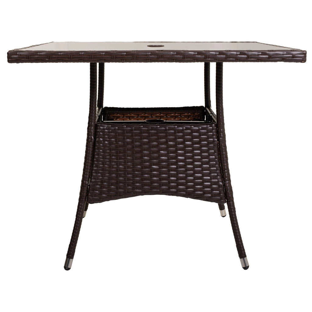 Set tavolo nero e 4 sedie