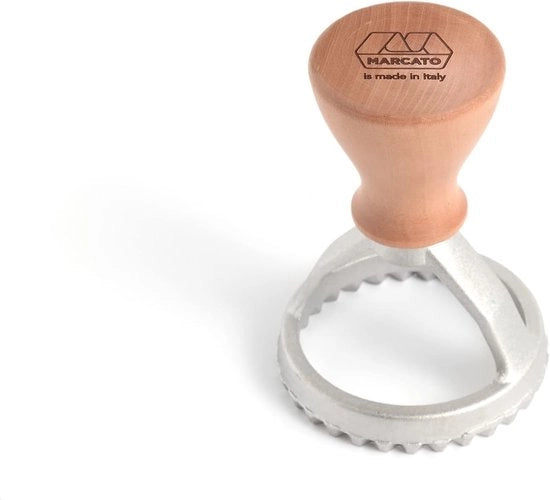 Fornitore di Ravioli e Biscotti, Fornitore di Ravioli, Biscotti Forme, in Legno Massello e Alluminio Fuso, Fatto in Italia, Stampa Circolare da 48 mm