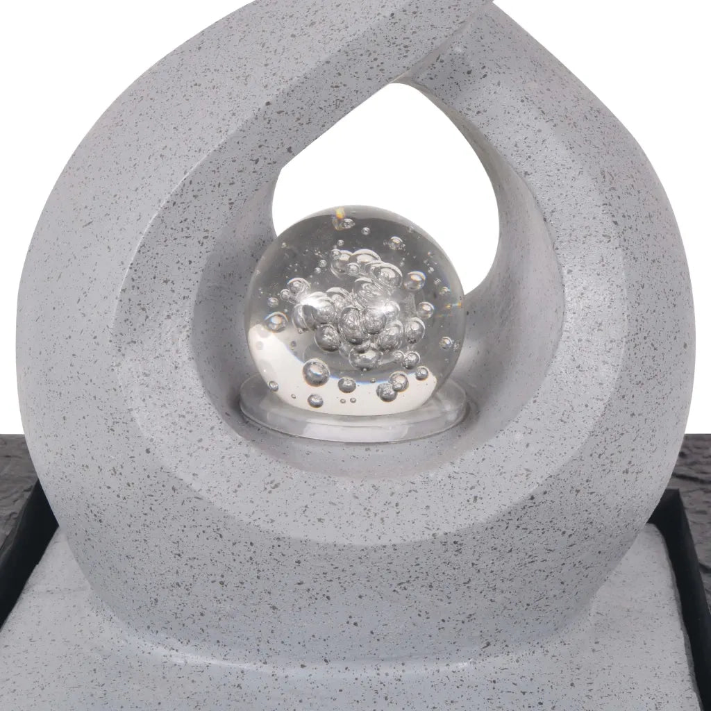 Fontana da Interni con Luce a LED in Poliresina 244288