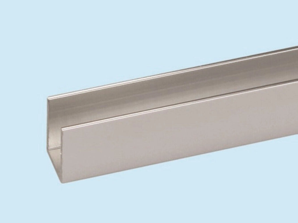 Profilo Canalino Da 2 Metri A U Argento Mm10X10X1 - Arcansas