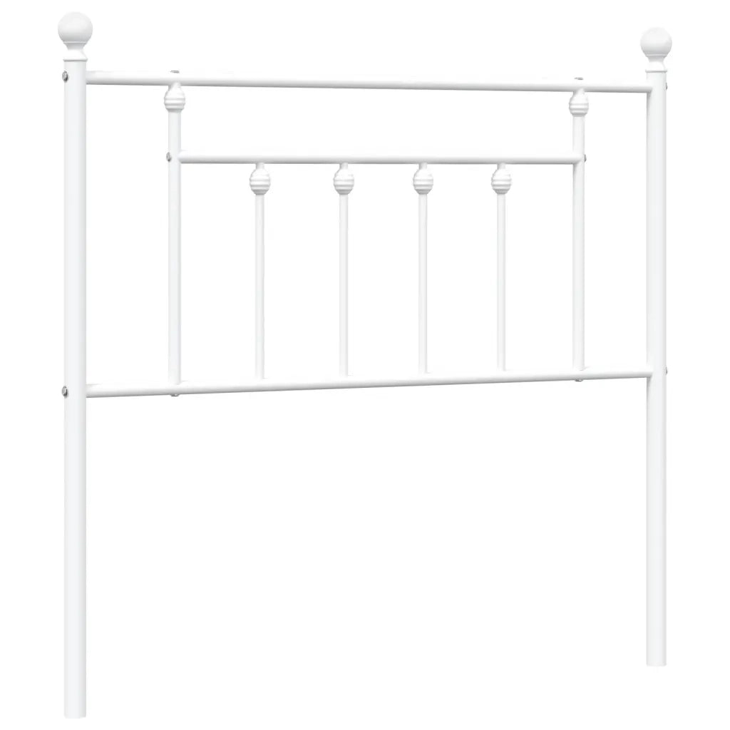 Testiera di Ricambio in Metallo Bianco 90 cm 353614