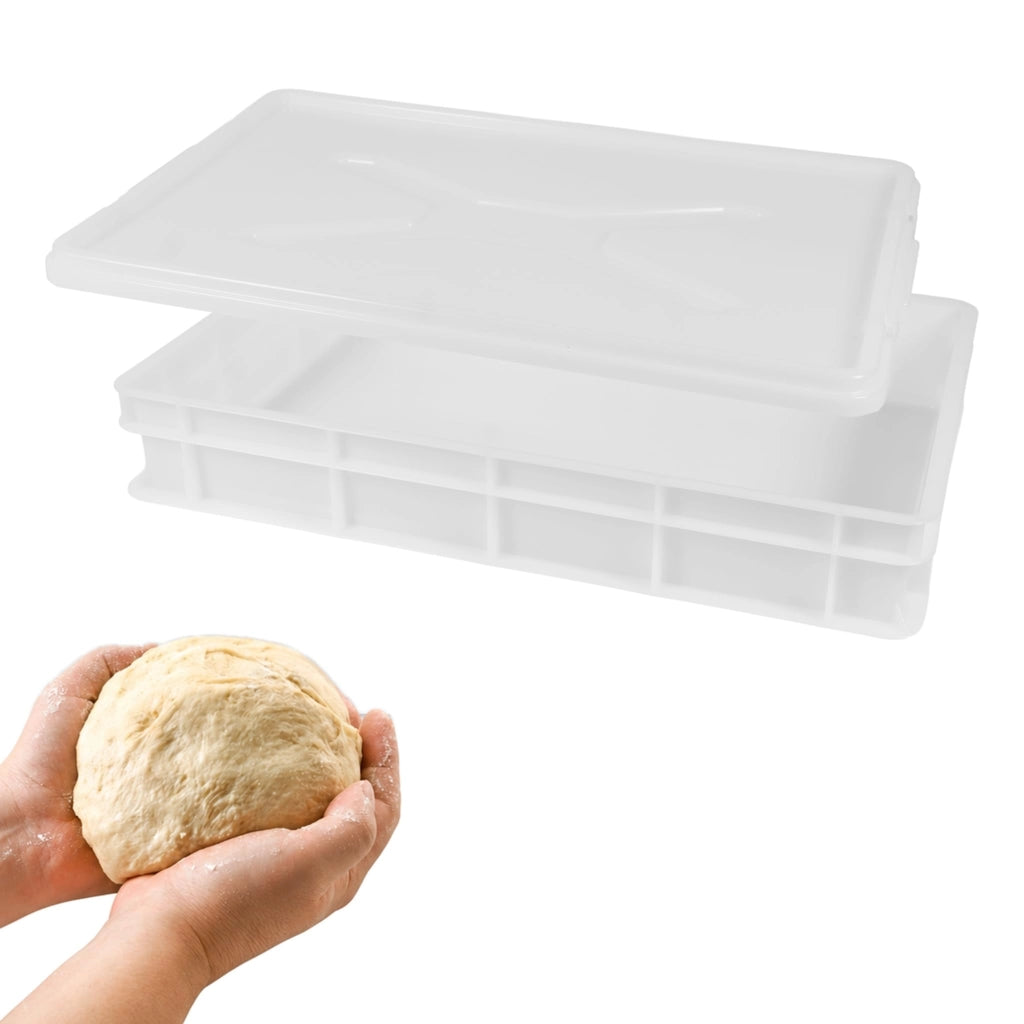 Cassetta Lievitazione Pizza 60x40x10 HORECA, 1 Box + 1 Coperchio