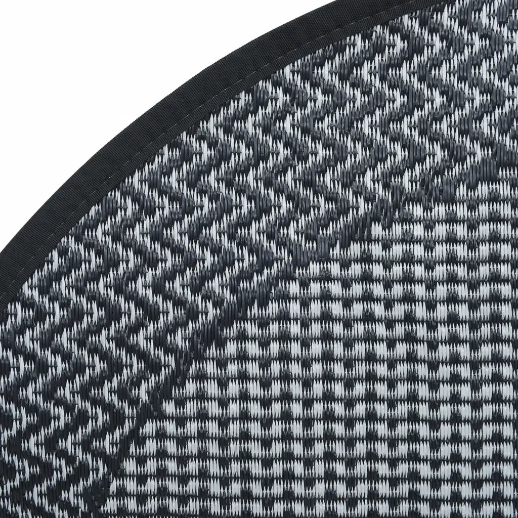 Tappeto da Esterno ARAKIL Grigio Ø120 cm in PP 368458