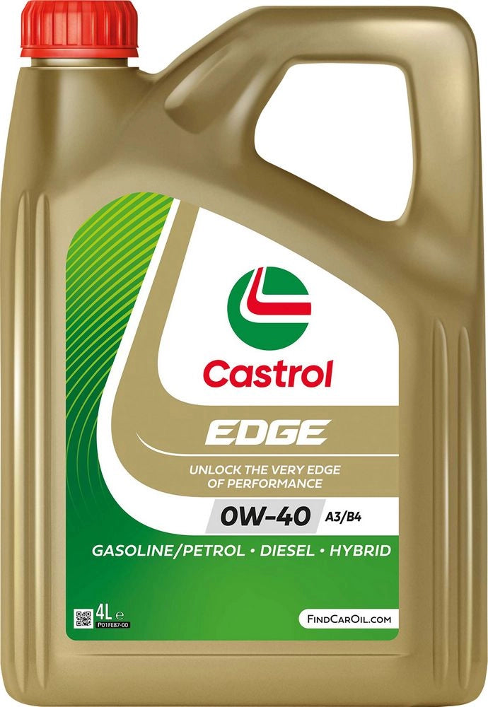 SS OLIO CASTROL EDGE 0W-40 A3/B4 4LT