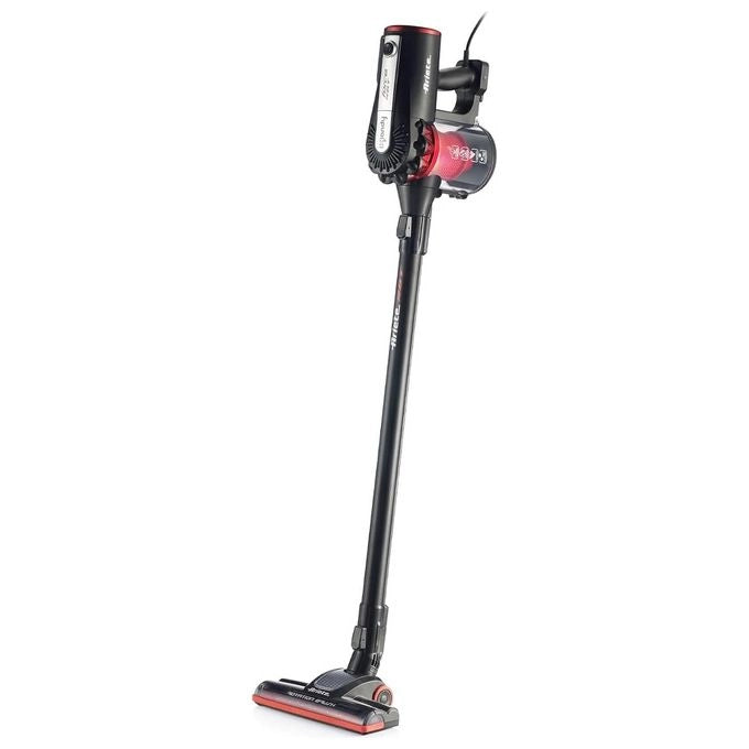 Ariete 2759 Handy Force RBT Aspirapolvere a Bastone 2 in 1 Ciclonica Senza Sacco Filtro HEPA 1L 600W colore Nero Rosso
