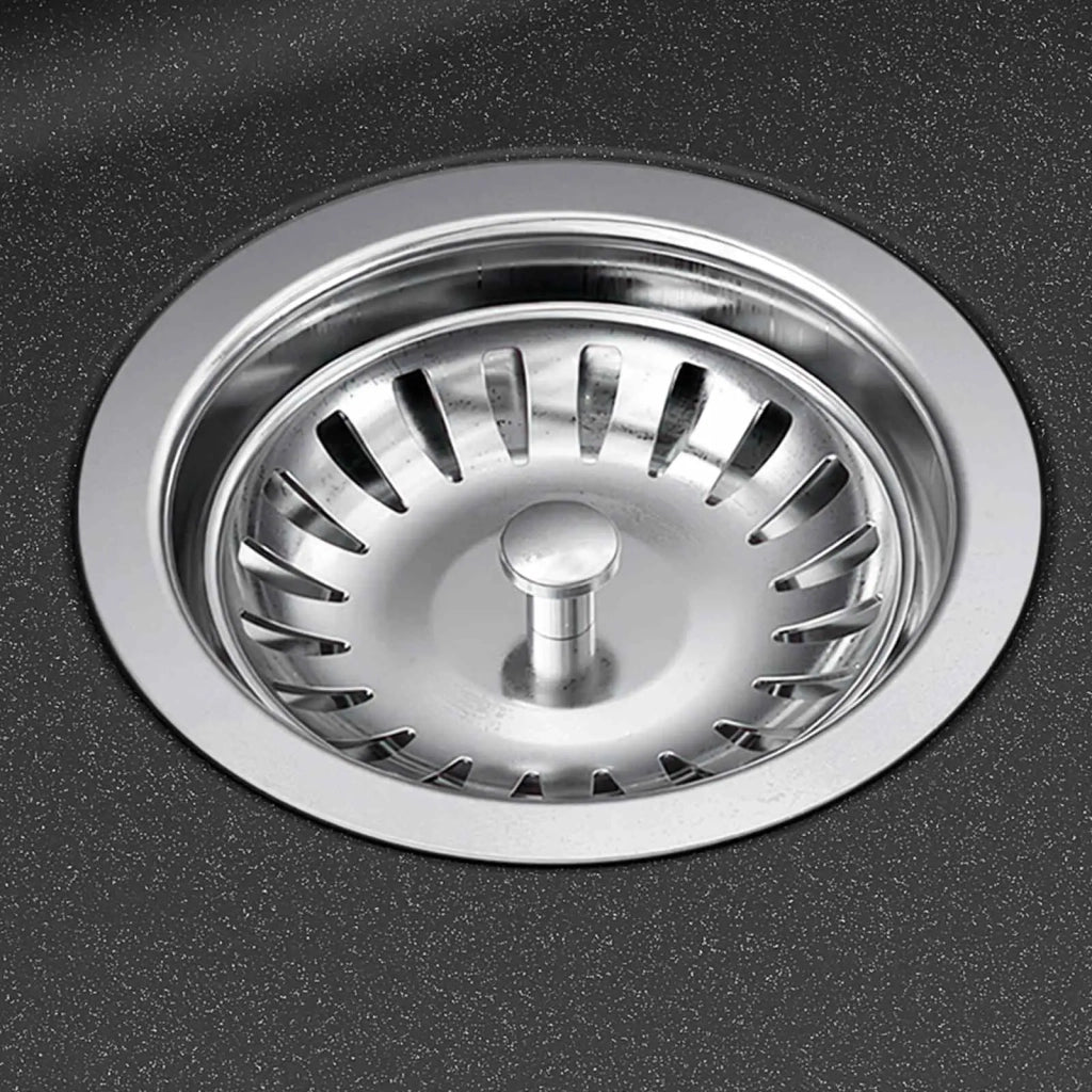 Lavello cucina vasca singola Granito 60 x 51 x 30.5 cm Grafite 42053748