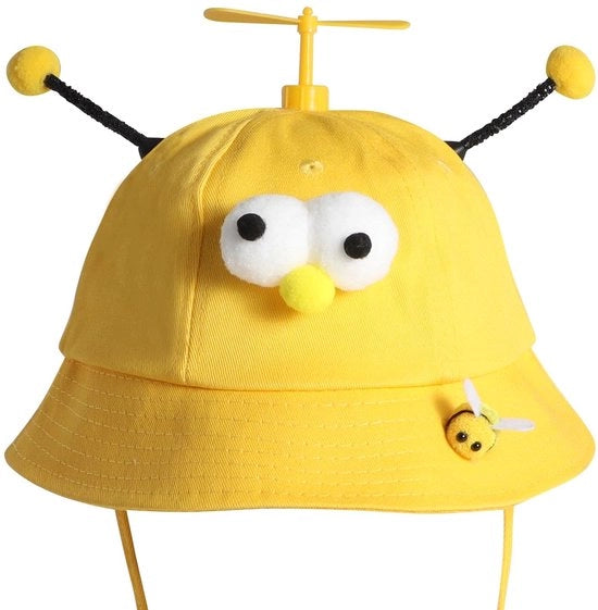 Cappello per Festa con Motore a Elica - Cappello da Carnavallo - Cappello da Festa con Motore - Cappello per Costume da Festa - Cappello per Festa - Dimensioni Adattabili 56-58 cm