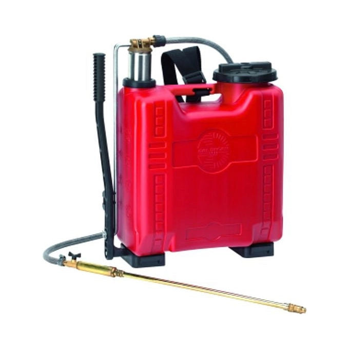 Dal Degan 6201014190334075 Venere Irroratrice a Spalla 12 L Pompante Inox AISI 304 Lancia Ottone Manuale colore Rosso