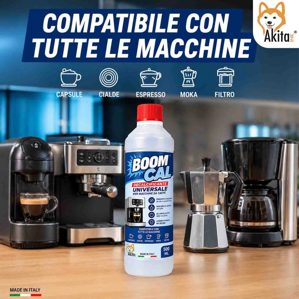 Akitaink 2 Decalcificanti Macchine Caffe 1000 ml