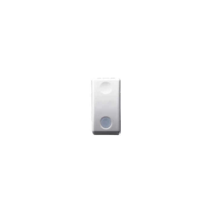 INTERRUTTORE UNIPOLARE ILLUMINABILE 'SISTEM' 16Ax 250V - Nero - GEWISS