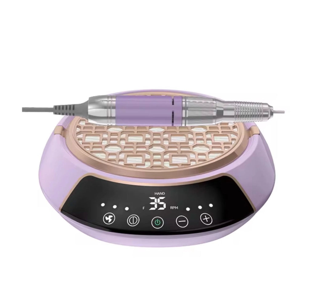 Fresa Per Unghie Manicure Pedicure Professionale 3500 giri 80W Display ZSDQ-805