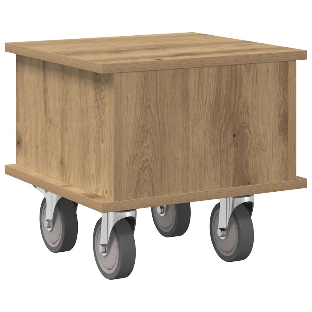 Supporto TV-Credenza per TV-Mobile TV Rovere artigianale 37 x 35 x 35 cm