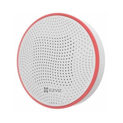 EZVIZ T9C. sirena d'allarme. da 90 a 105 dB.batteria fino a 8 anni. allarme anti-manomissione. resistente alle intemperie. richiede hub A3