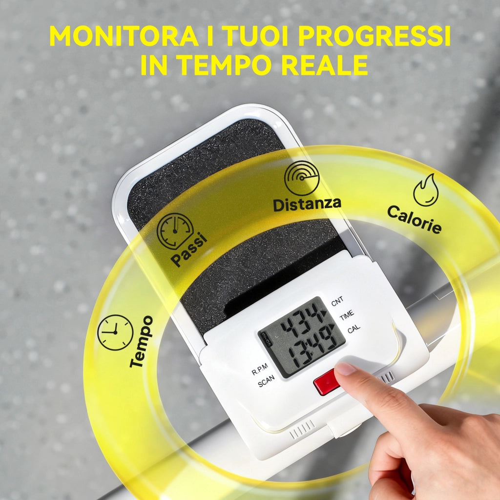 Stepper Verticale Pieghevole ¨C Minimal ¨C Bianco