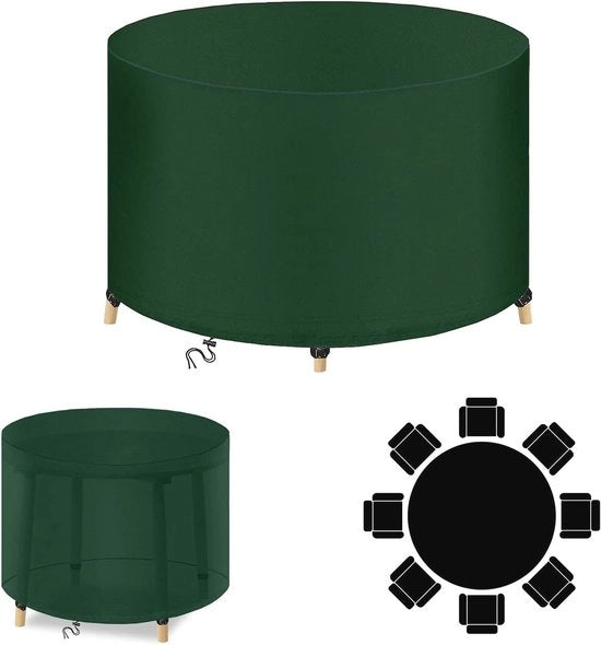Ombrelloni per giardino rotondi 180x90cm - Impermeabili e UV-resistenti