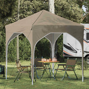 Tenda per feste a pop-up 194 x 194 x 245 cm Crema 42019812