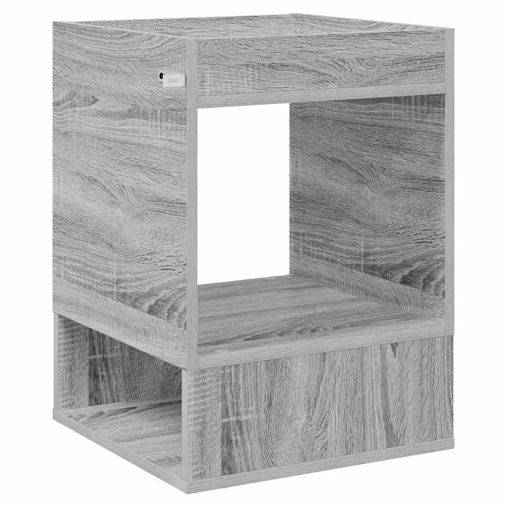 Tavolino 2 pcs Grigio Sonoma 40 x 40 x 56 cm Legno multistrato 890955