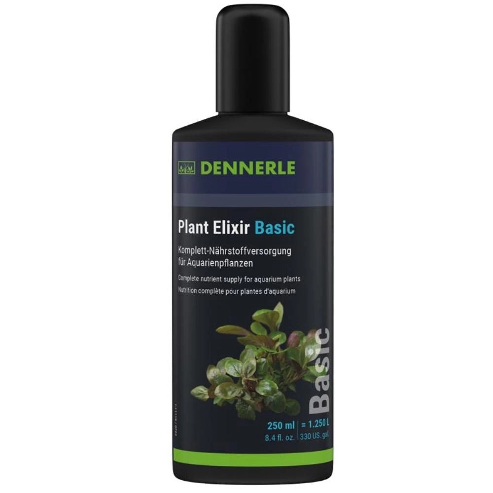 Dennerle Plant Elixir Basic - fertilizzante completo per piante acquatiche Formato: 250 ml