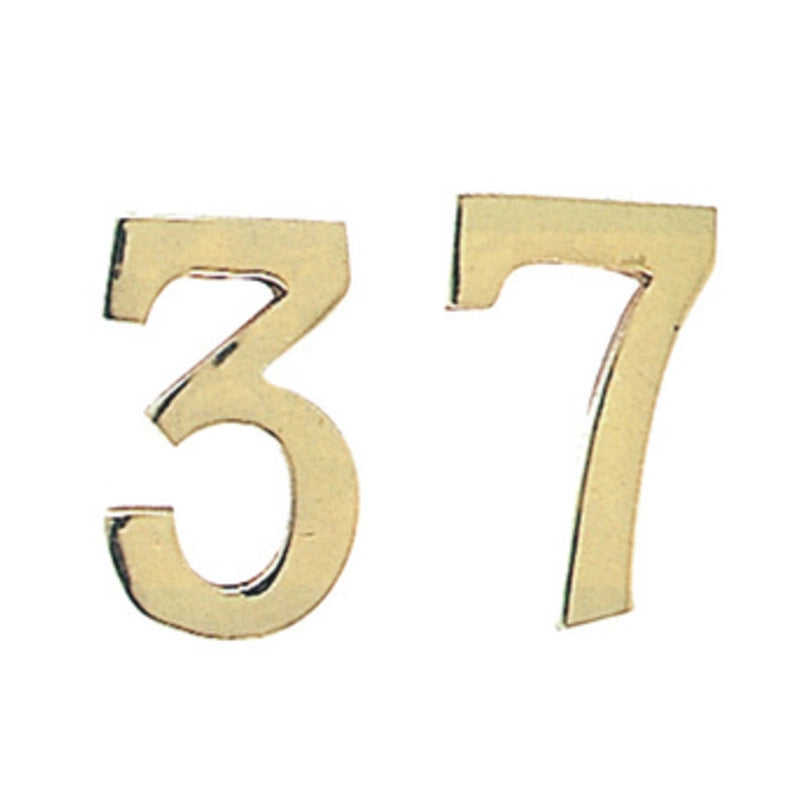 BL NUMERO CIVICO 9 IN OTTONE 100 MM