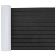 Tappetino per Barche Rigato Grigio Scuro e Nero 240 x 60 cm EVA 42052312