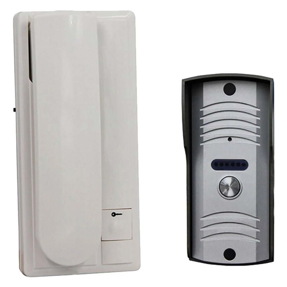 1pz citofono mono familiare in kit colore bianco cod:ferx.8120510nlm