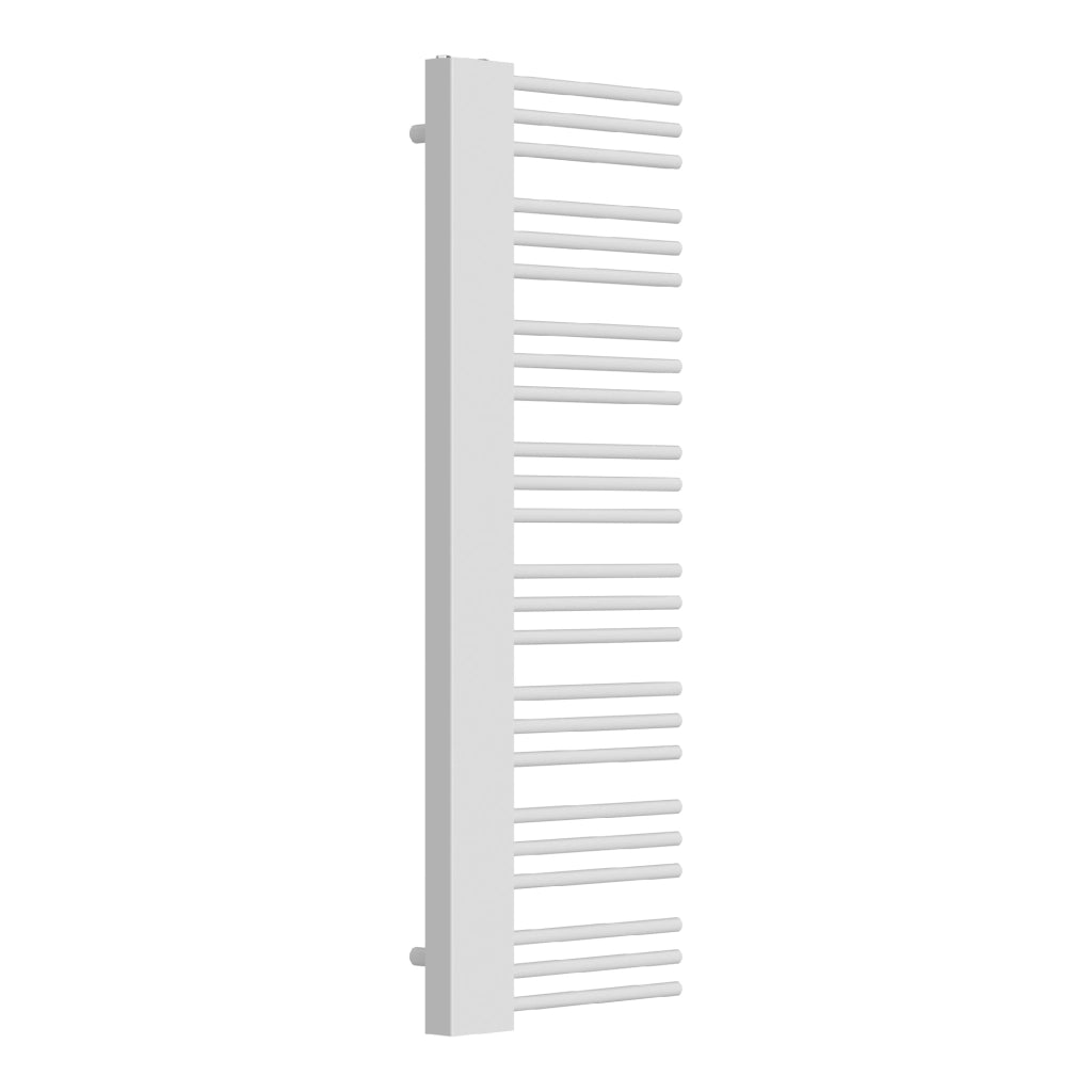 Scalda Asciugamani da Parete Kviteseid Scaldasalviette ad Acqua Calda 146x45 cm 558 W Bianco [neu.haus]