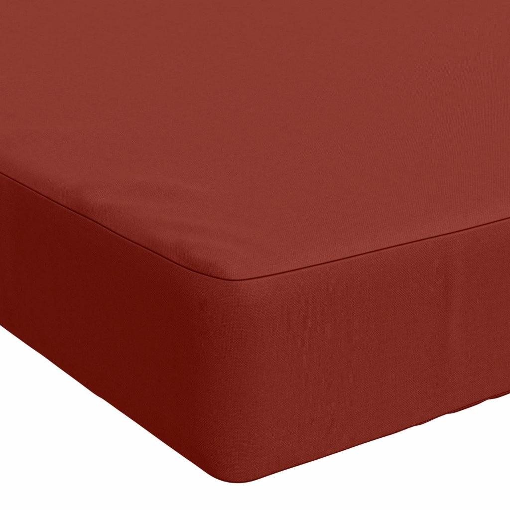 Cuscini per Panchina a 2 Pezzi SOEST 2 pz 100% Poliestere Rosso 950025