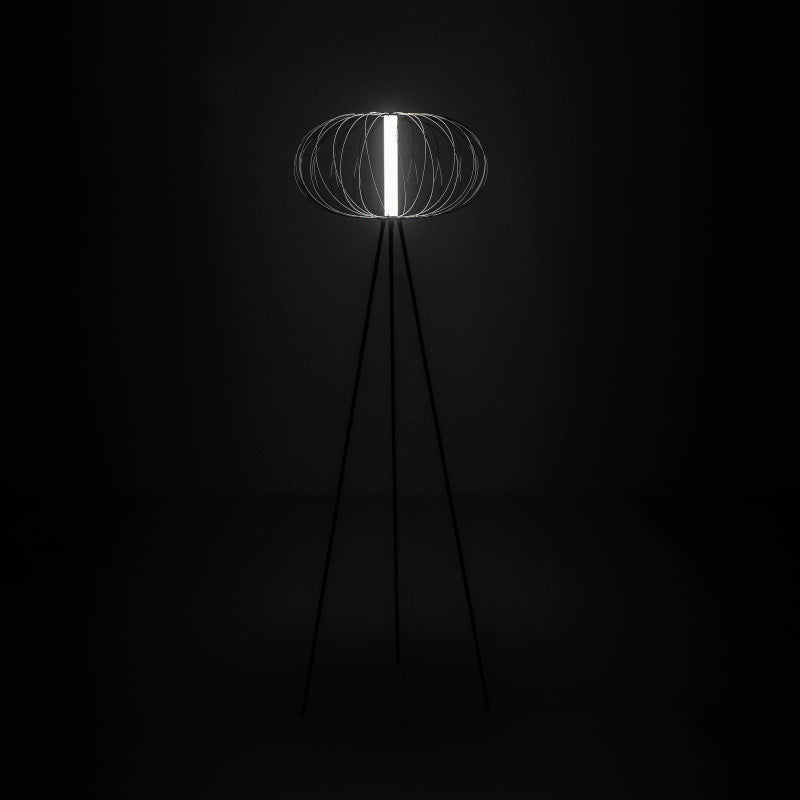 Lampada da terra LED Mizar 50cm X 50cm H 150cm Stones