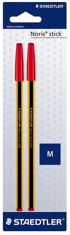 PENNA SFERA STAEDLER 2PZ ROSSA