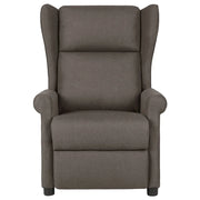 Poltrona Massaggiante Marrone in Tessuto 348520