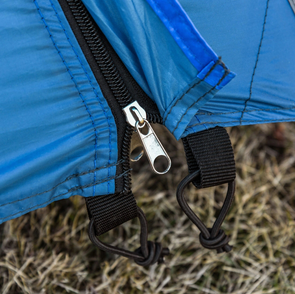 Tenda igloo 4 stagioni 4 posti impermeabile con zanzariere
