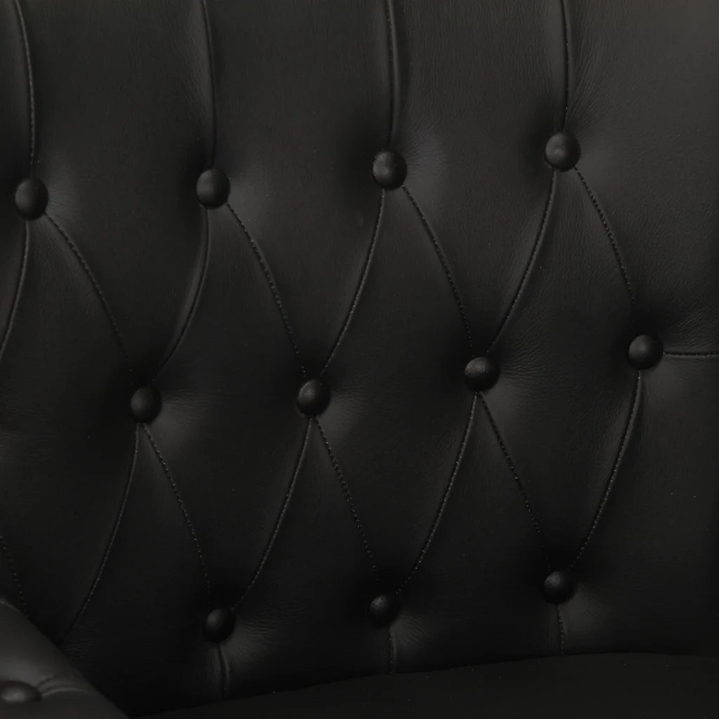 Poltrona Nera in Vera Pelle di Capra 288288
