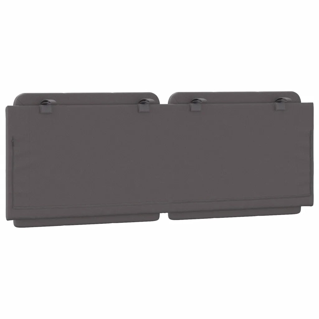 Cuscino Testiera Zadar Grigio 140 cm in Similpelle 374862