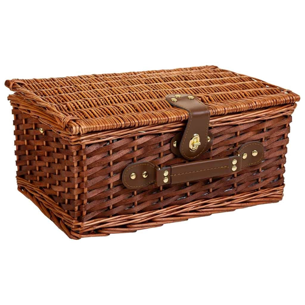 Cestino pic-nic marrone 40x28x19h