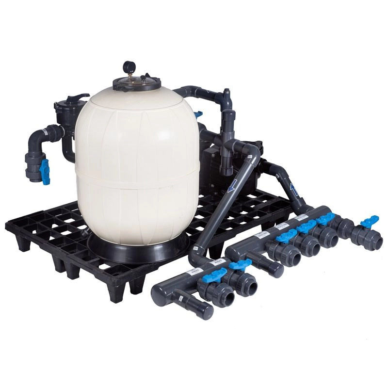 Impianto Di Filtrazione Preassemblato Side Da 35 Mc/h Con Valvola Laterale Portata (m³/h): 22 m³/h