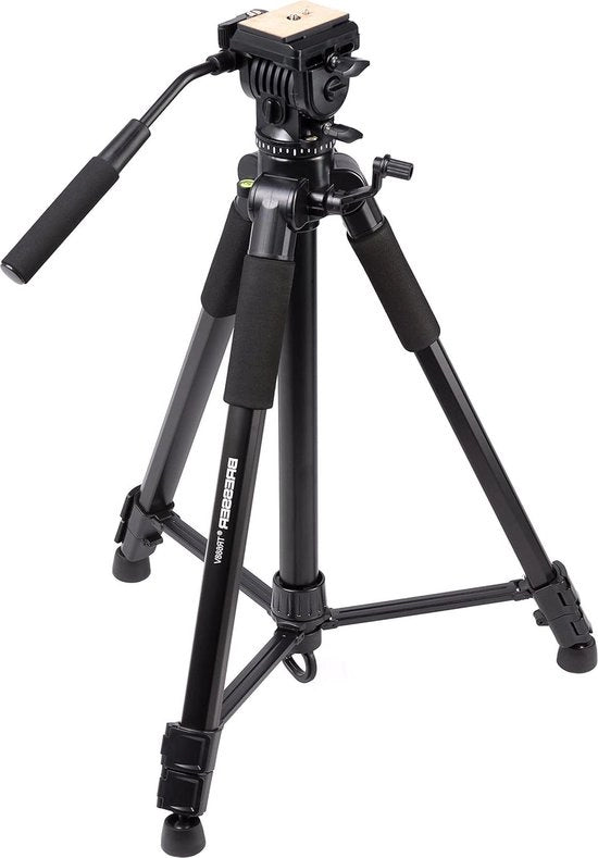 Supporto per videocamera con testa bifacciale e altezza 170cm