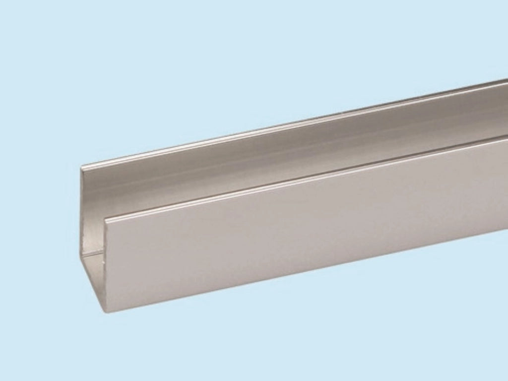Profilo Canalino Da 2 Metri A U Argento Mm10X10X1 - Arcansas