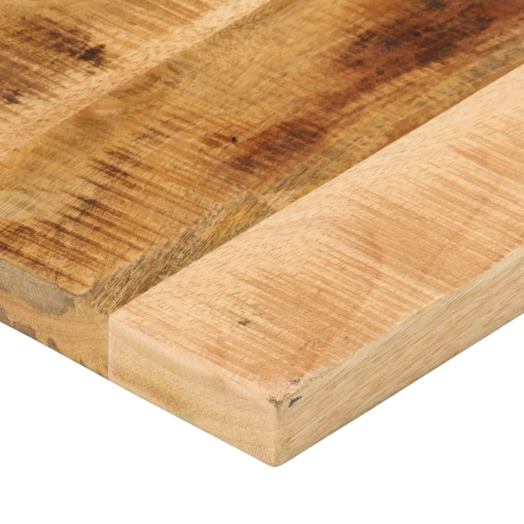 Piano per Tavolo 50x40x2,5 cm Rettangolare Legno Mango Grezzo 371304